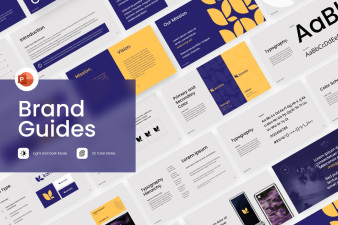 Brand Guideline BE PowerPoint Template
